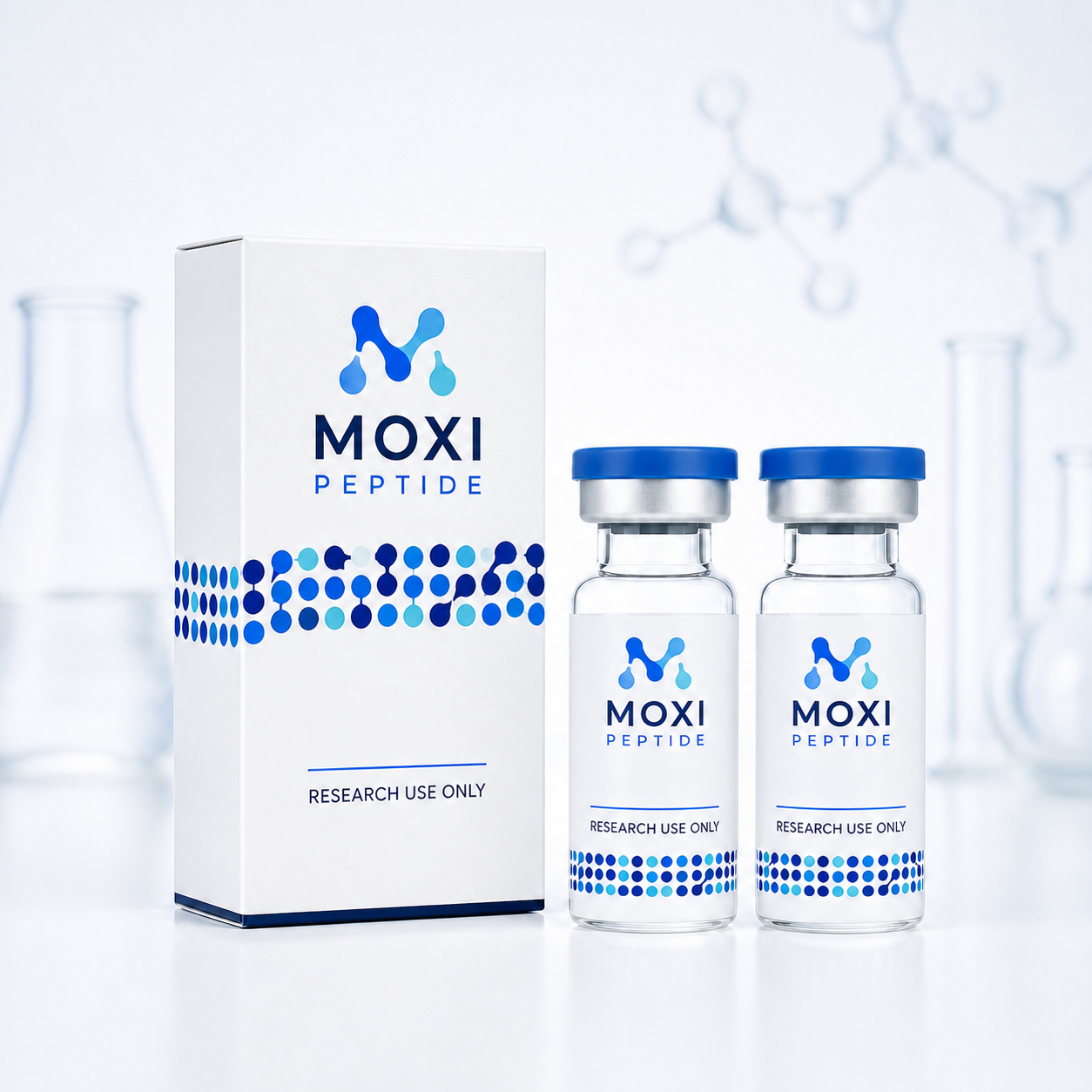 Moxi Peptide ready-to-order product vial